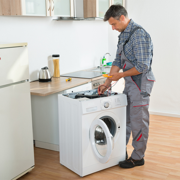 can you walk me through the steps of troubleshooting my washer issue in Kingsland